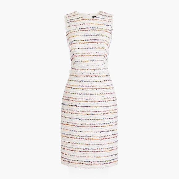 J. Crew Dresses & Skirts - New JCREW Resume Sheath Dress Multi Color Tweed
